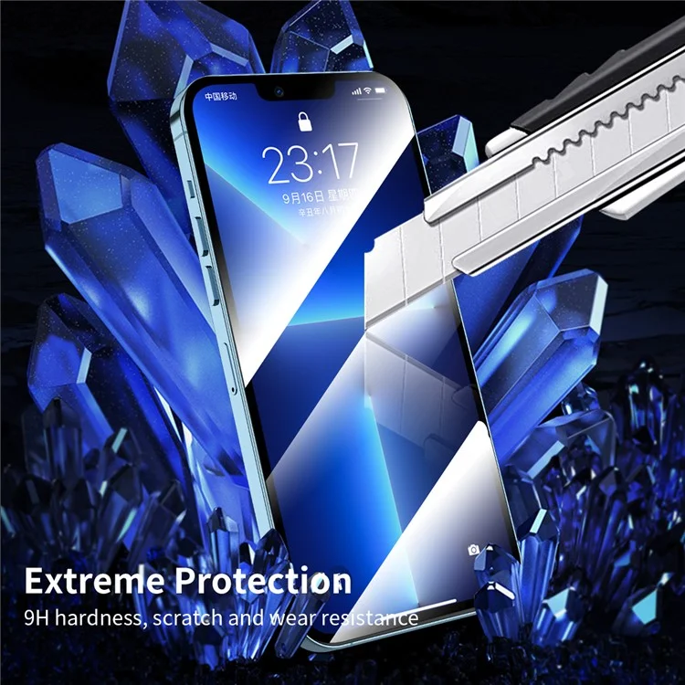HAT PRINCE Película protectora de cristal templado con recubrimiento antihuellas, borde arqueado, cobertura total de la pantalla y adhesivo total para iPhone 11 / iPhone XR 6.1 pulgadas