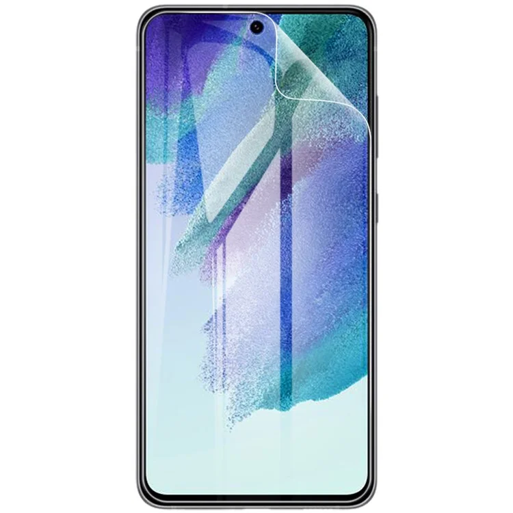 IMAK 2Stück/Set Hydrogel Film III Ultra Clear Full Coverage TPU Soft Bildschirmschutzfolie für Samsung Galaxy S21 FE 5G