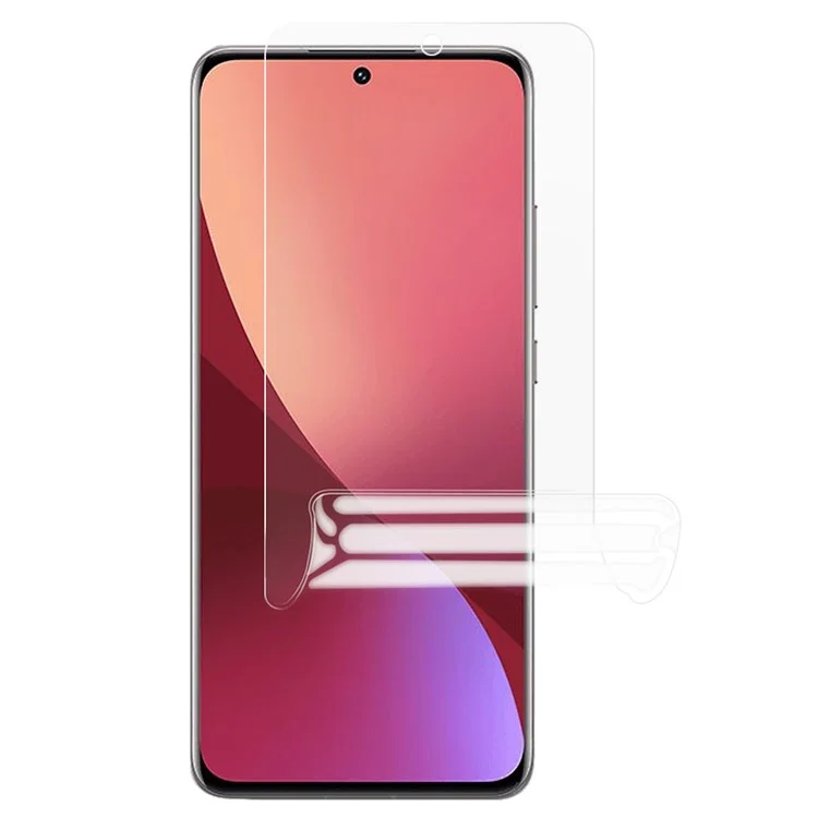 Full Coverage Transparent Soft TPU Screen Protector Bubble Free Anti-Fingerprint Film for Xiaomi 12 5G/12X 5G/12S 5G