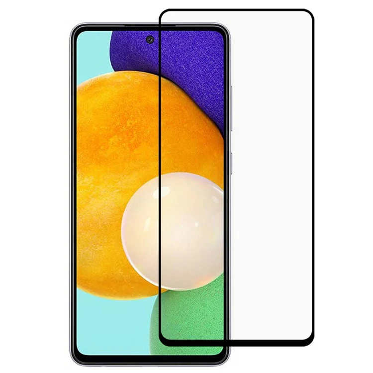 Silk Printing Ultra Clear 9D Tempered Glass Double Defense Full Size Full Glue Screen Protector per Samsung Galaxy A53 5G
