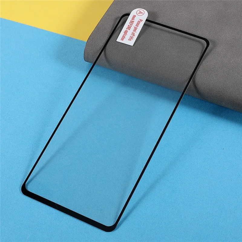 Silk Printing High Clarify Full Cover Full Glue Anti-Scratch Bubble Free Tempered Glass Film for Samsung Galaxy A53 5G