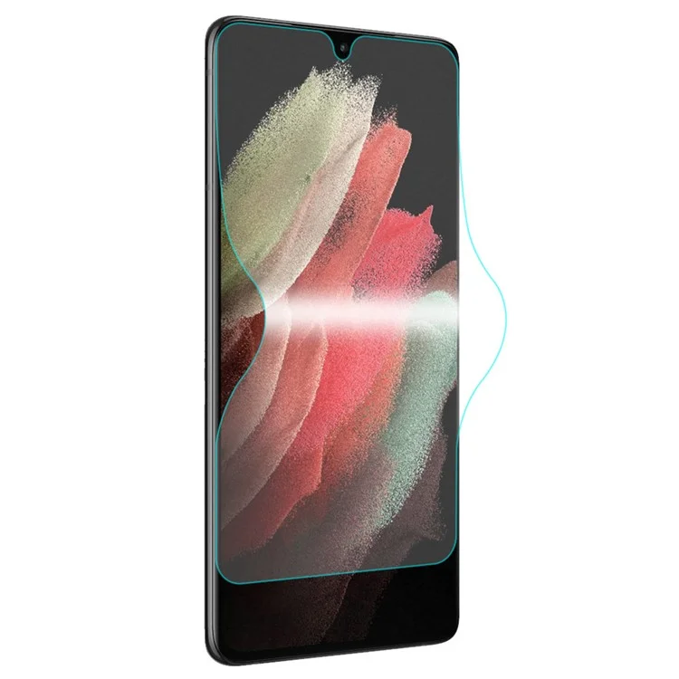 Enkay Hat Prince Alta Sensibilidade Tpe Macio+pet+tpu Filme de Hidrogel Cola Completa Protetor de Tela de Proteção Transparente Para Samsung Galaxy S22 Ultra 5G