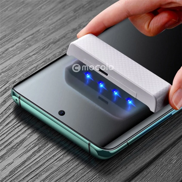 MOCOLO Protetor de tela de vidro temperado UV 3D recortado com precisão, anti-impressões digitais, para Xiaomi 12 5G/12X 5G/12S 5G 