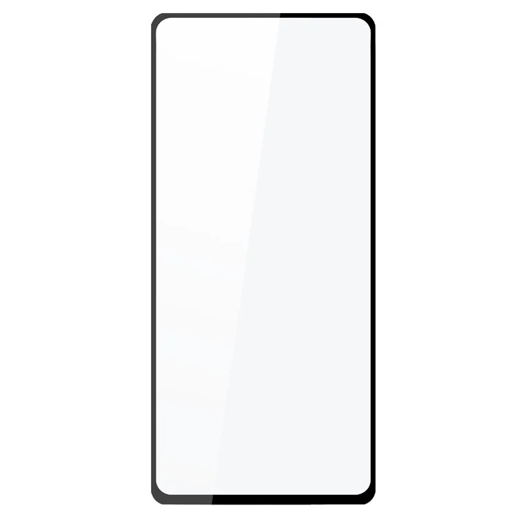 AMORUS 2Pcs/Pack Full Coverage Abrasion-resistant HD Silk Printing Clear Full Glue Double Defense Tempered Glass Film pour Samsung Galaxy A73 5G - Noir