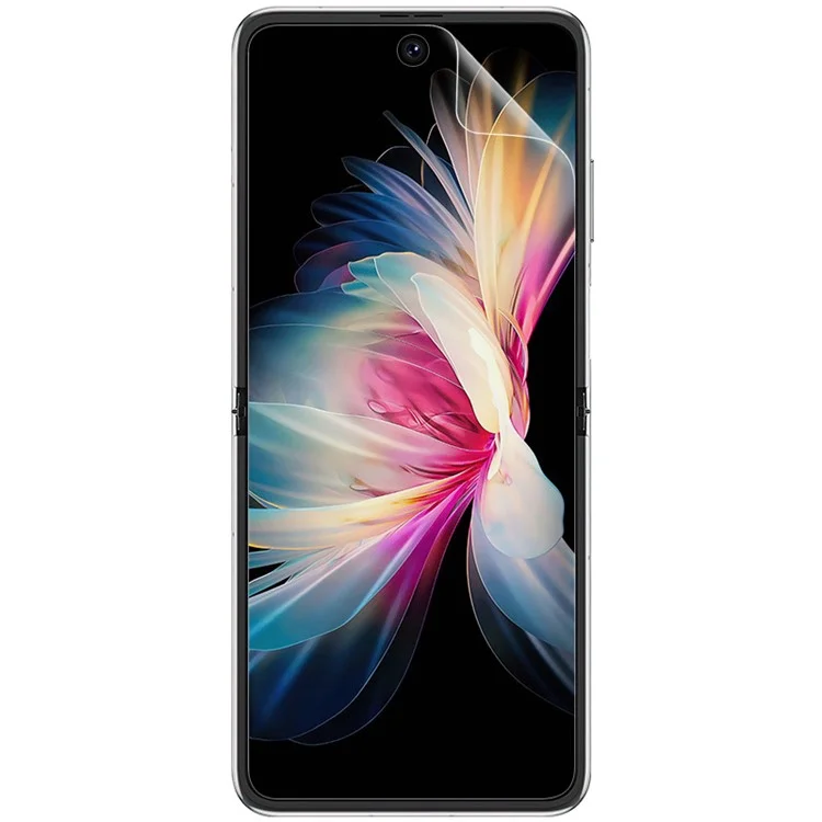 IMAK Hydrogel III Full Cover Soft TPU Front Screen Protector + Back Protective Film pour Huawei P50 Pocket