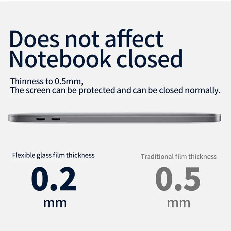 For MacBook Pro 16 inch (2019) (A2141) Explosion-proof Full Coverage Full Flue Anti-Blue-Light Tempered Glass Screen Protector