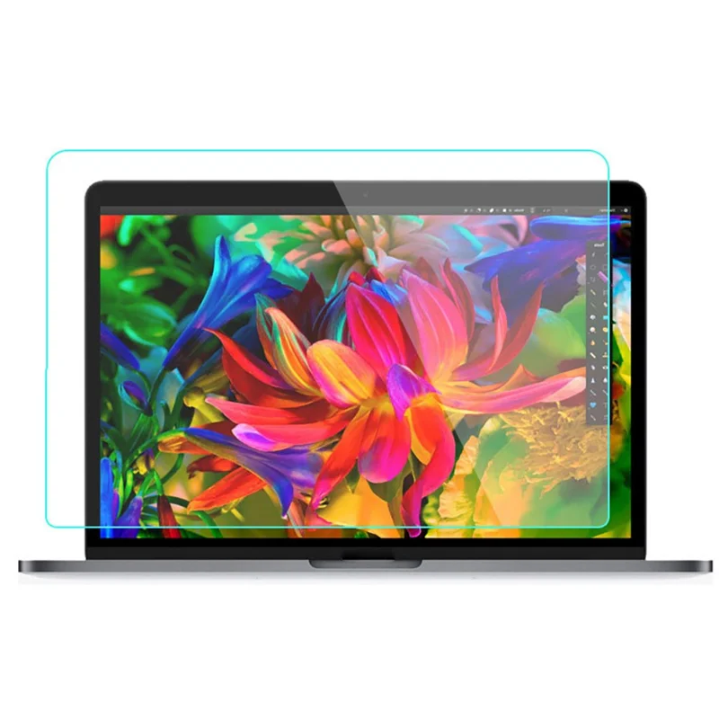 Pour MacBook Pro 13 2020 Ultra Clear Shatter-proof Tempered Glass Film Full Screen Protector