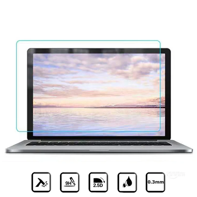 Для MacBook Pro 13 2020 Ultra Clear Cream-roof Tumdered Glass Flam Protector