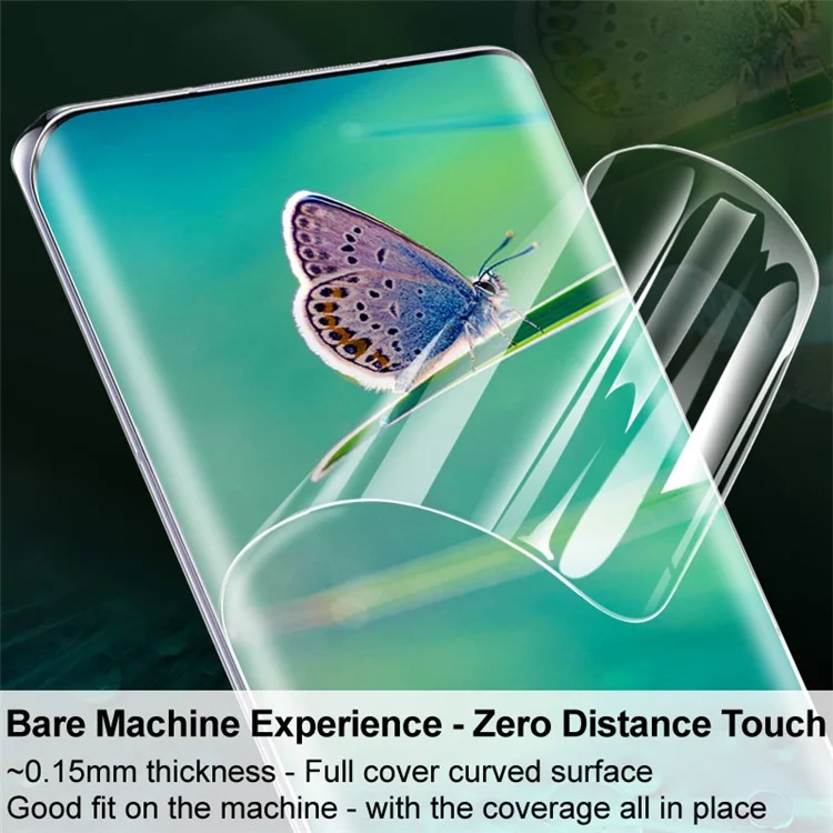 IMAK 2pcs/set Hydrogel Film III Tpu-bildschirmschutz Für Xiaomi 12 5g/12x 5g/12s 5G, HD Clear Clear Scratch-resistant Full Cover Film