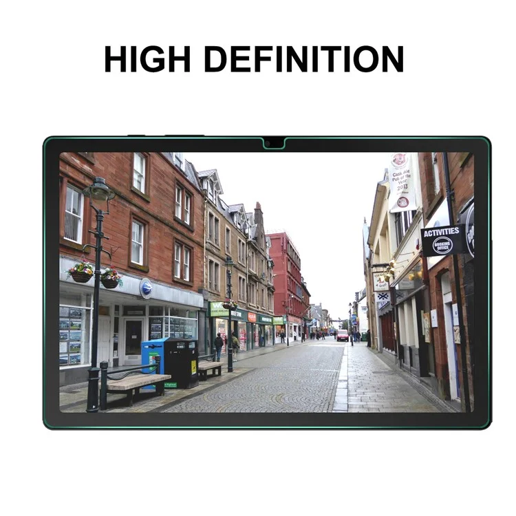 HAT PRINCE für Samsung Galaxy Tab A8 10.5 (2021) / A8 10.5 (2022) 2Stk. / Pack Anti-Fingerabdruck HD 2,5D Arc Edge Vollbildschirm Vollkleber 9H Härte 0,33 mm Hartglas Bildschirmschutz