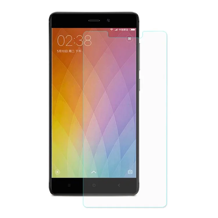 HAT PRINCE Tempered Glass Screen Protector for Xiaomi Redmi 4 0.26mm 9H 2.5D Arc Edge