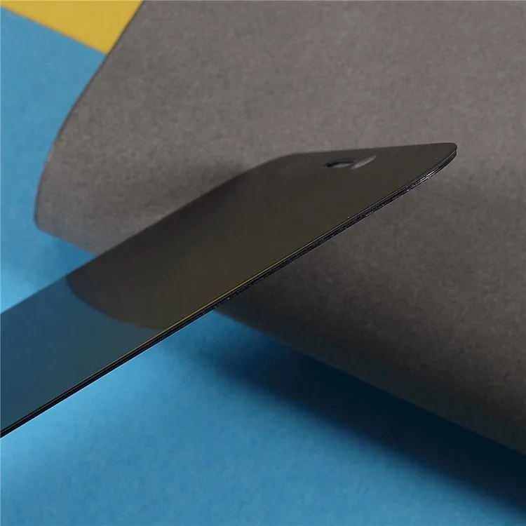 Pour iPhone 12 mini 5.4 pouces Écran Protecteur en Verre Trempé Matte à Couverture Complète avec Impression Soie et Colle Pleine pour une Protection Anti-espionnage