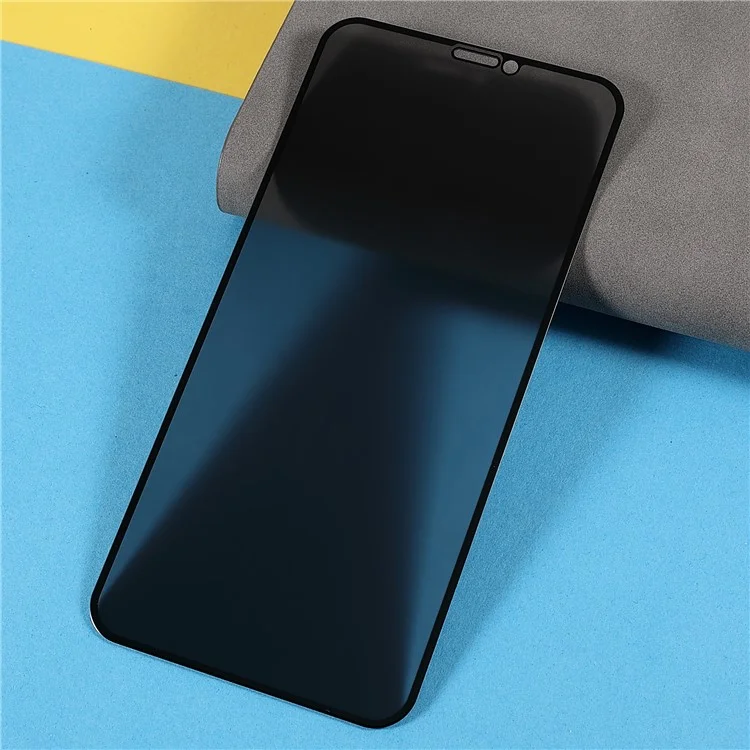 Tempered Glass Screen Protector for iPhone XS/11 Pro 5.8 inch/X, Wear-resistant Anti-spy Matte HD Silk Printing Full Glue Full Screen Film