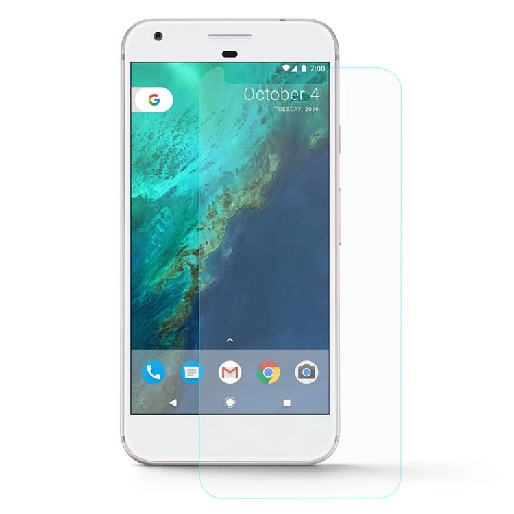 HAT PRINCE Tempered Glass Screen Protector for Google Pixel 0.26mm 9H 2.5D Arc Edge