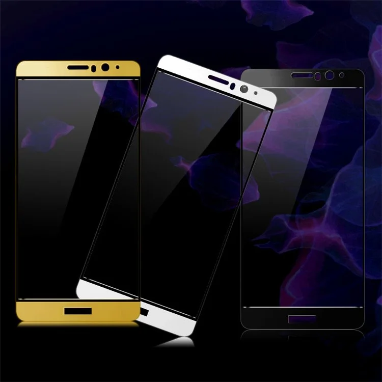 IMAK for Huawei Mate 9 Full Cover Tempered Glass Screen Protector Guard - Black