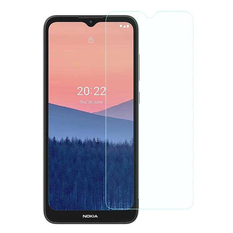 Для Nokia C21 Anti-Broken Screen Protector Premium HD Clarity 0.3mm Arc Edge Tempered Glass Film