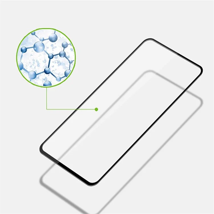 MOCOLO Solid Defense Screen Protector for Xiaomi Poco X4 Pro 5G, Full Coverage Full Glue HD Clear Silk Printing Tempered Glass Film - Preto