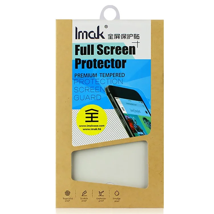 IMAK Full Size 2.5D Tempered Glass Screen Protector for ZTE nubia Z11 mini S - Black