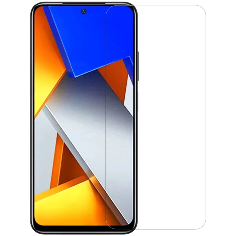 NILLKIN H+Pro AGC Glass Screen Protector für Xiaomi Poco M4 Pro, hohe Transparenz 9H Härte Gehärtetes Glas-Film