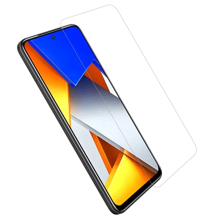 NILLKIN H+Pro AGC Glass Screen Protector für Xiaomi Poco M4 Pro, hohe Transparenz 9H Härte Gehärtetes Glas-Film