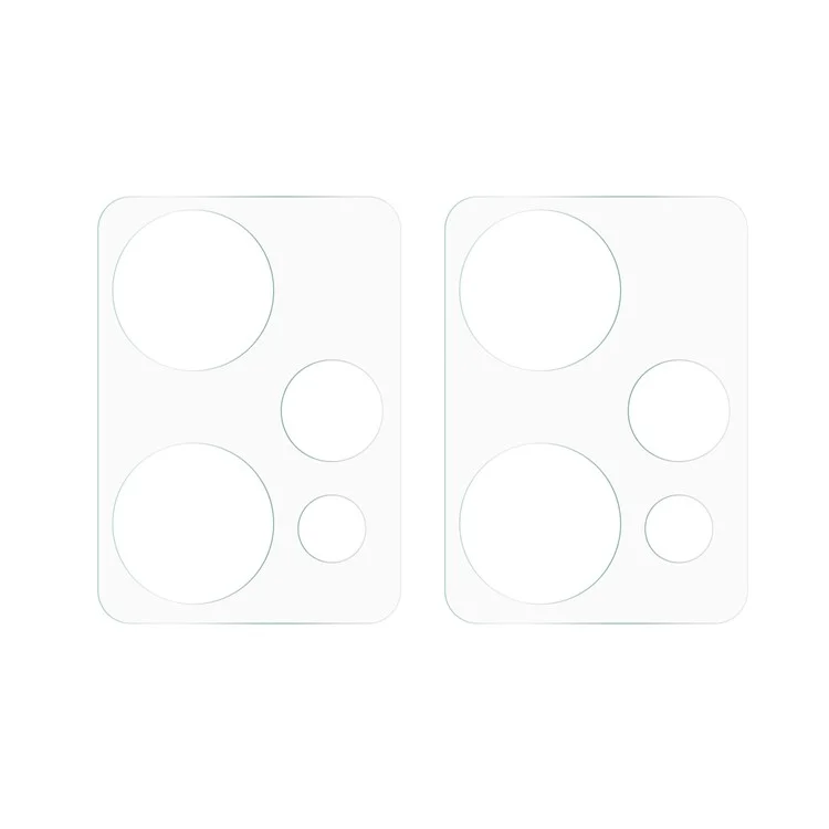 For Realme 9 Pro 5G / 9 5G / Realme Q5 2Pcs / Pack Clear Camera Lens Protector Scratch Resistant 2.5D Arc Edge Tempered Glass Film