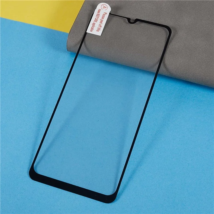 Pour Samsung Galaxy A13 4G HD Clear Tempered Glass Film Silk Printing Full Screen Covering Full Glue Anti-explosion Phone Screen Protector