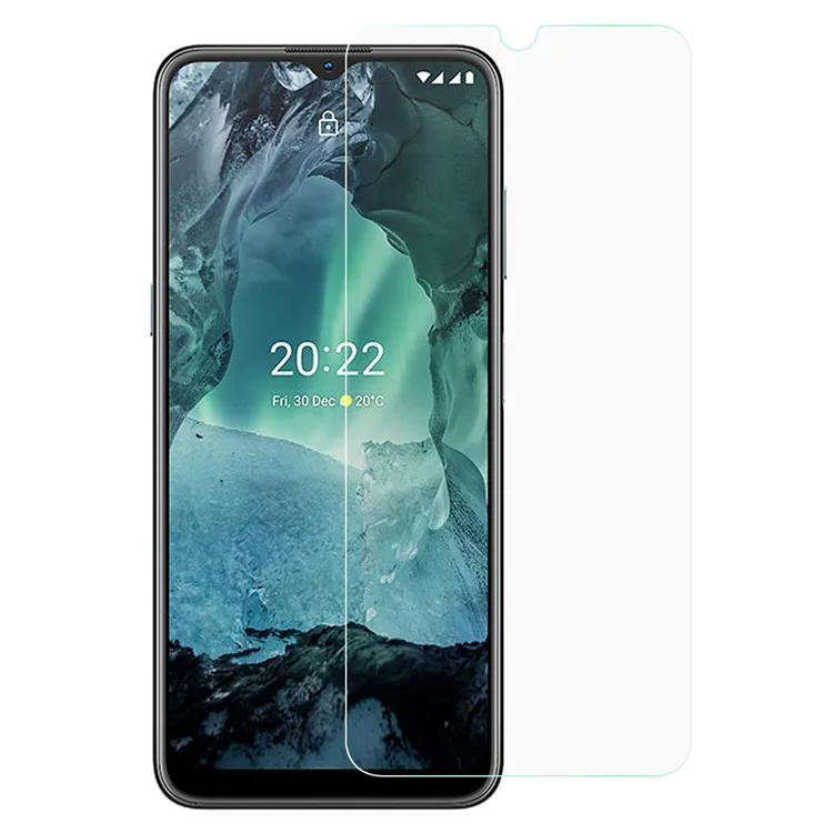 Para o Nokia G11 Hard High Aluminum-silicon Glass Screen Protector 0.25 Arc Edge Dustproof Tempered Glass Film