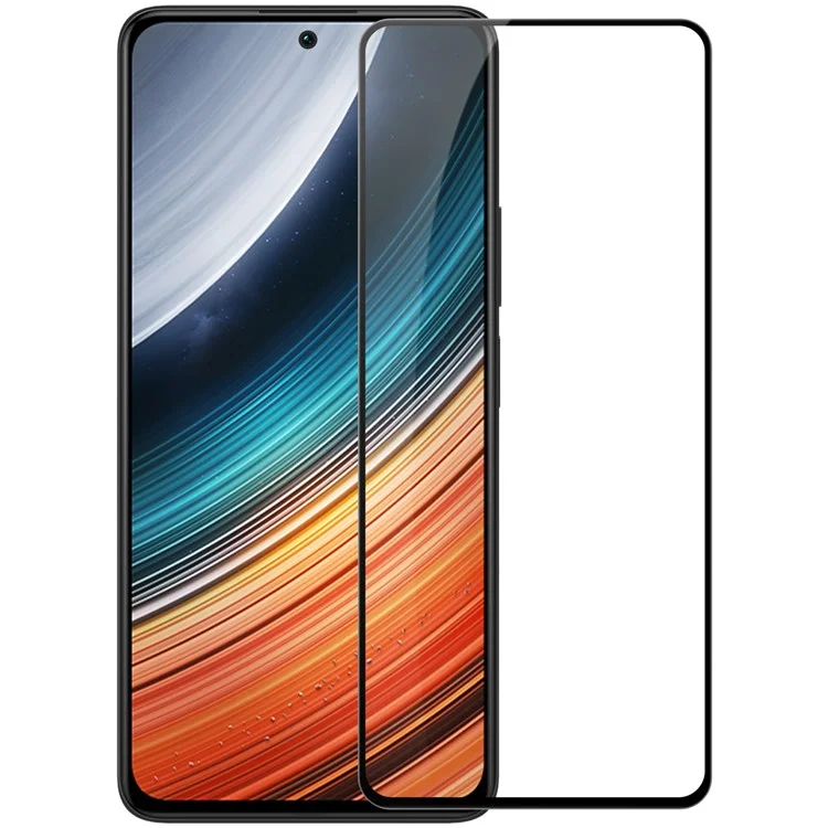 NILLKIN CP+PRO pour Xiaomi Poco F4 5G / Redmi K40S 5G/K50/K50 Pro Protecteur d'écran en verre trempé AGC résistant aux rayures et à l'huile avec couverture complète