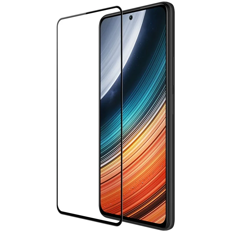 NILLKIN CP+PRO pour Xiaomi Poco F4 5G / Redmi K40S 5G/K50/K50 Pro Protecteur d'écran en verre trempé AGC résistant aux rayures et à l'huile avec couverture complète