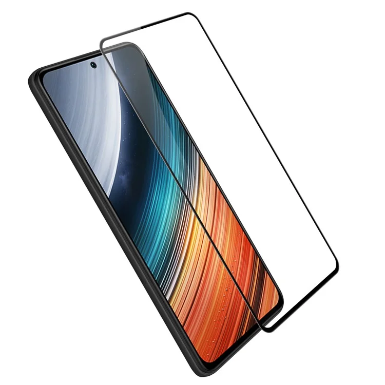 NILLKIN CP+PRO pour Xiaomi Poco F4 5G / Redmi K40S 5G/K50/K50 Pro Protecteur d'écran en verre trempé AGC résistant aux rayures et à l'huile avec couverture complète