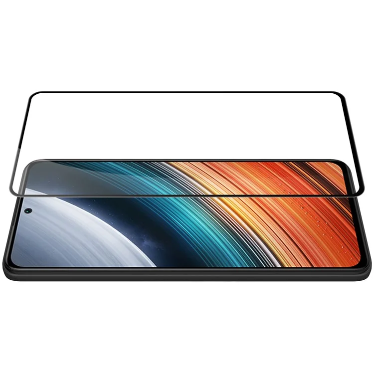 NILLKIN CP+PRO pour Xiaomi Poco F4 5G / Redmi K40S 5G/K50/K50 Pro Protecteur d'écran en verre trempé AGC résistant aux rayures et à l'huile avec couverture complète