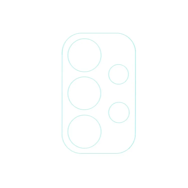 Camera Lens Protector for Samsung Galaxy A53 5G, Full Cover Anti-scratch Tempered Glass Film