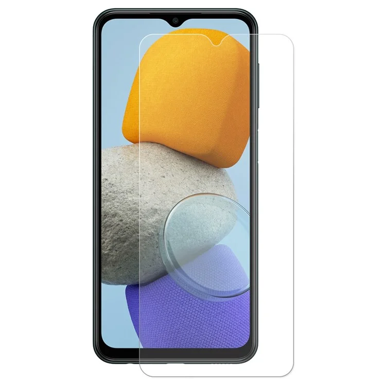 HAT PRINCE per Samsung Galaxy M33 5G (Versione Globale)/(Versione Indiana)/M23 5G/F23 5G Colla Completa 9H Anti-graffio Ultra-chiaro 0,26 mm Bordo Arrotondato a 2,5D Vetro Temperato Protettivo dello Schermo