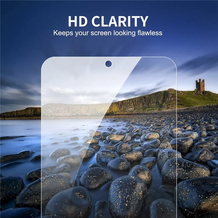HAT PRINCE для Huawei nova 9 SE HD Без отпечатков пальцев Полный клей 2.5D дугообразный край 0,26 мм 9H Закаленная стеклянная пленка Защитная пленка для экрана