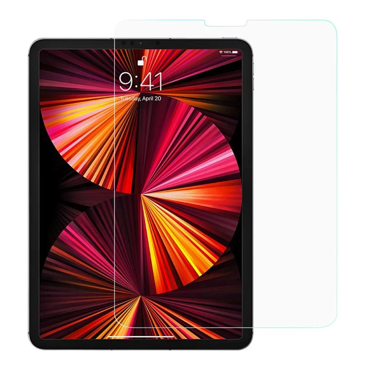 BENKS King Kong Series para iPad Pro 11 (2018) / (2020) / (2021)(2022) / iPad Air (2020) / (2022) 0.4mm Protector de pantalla completa de vidrio templado Corning Gorilla con pegamento completo