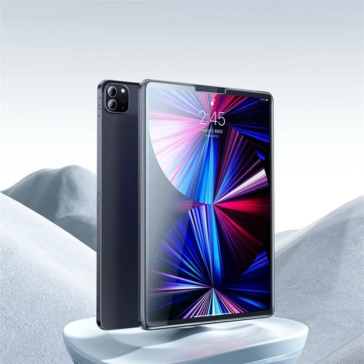 BENKS King Kong Series para iPad Pro 11 (2018) / (2020) / (2021)(2022) / iPad Air (2020) / (2022) 0.4mm Protector de pantalla completa de vidrio templado Corning Gorilla con pegamento completo