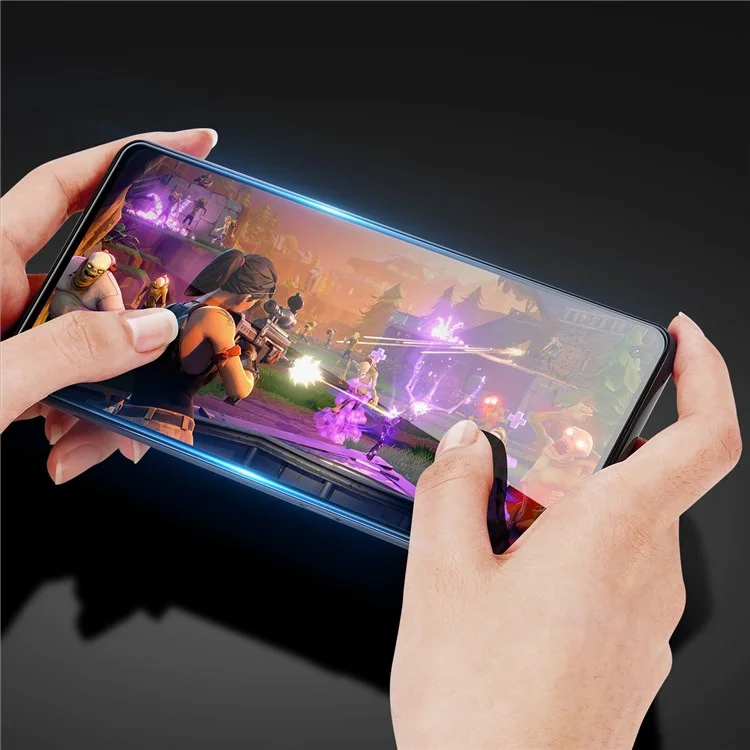 DUX DUCIS For Realme 9 Pro 5G / 9 5G / V25 / OnePlus Nord CE 2 Lite 5G / 9i / Oppo A36 / A76 0.33mm Bubble-free Full Glue Full Cover Medium Alumina Tempered Glass Anti-explosion (9D) Screen Film Protector