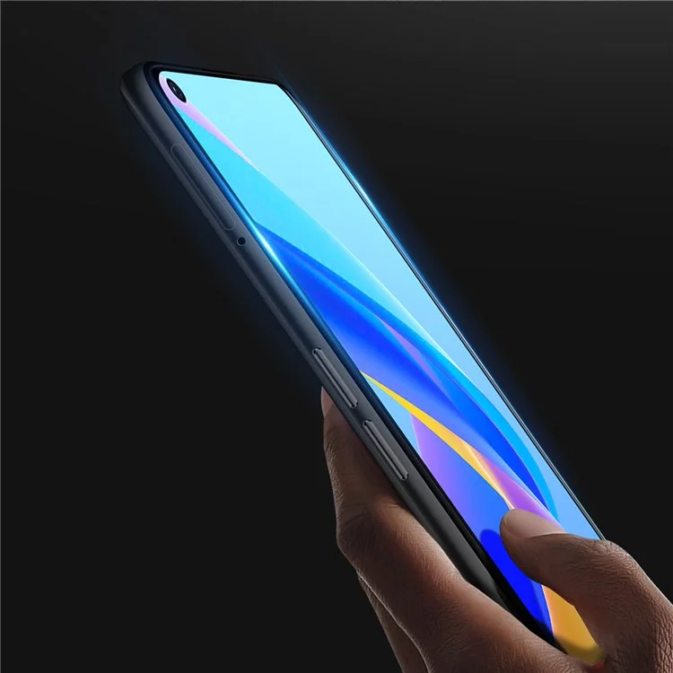 DUX DUCIS For Realme 9 Pro 5G / 9 5G / V25 / OnePlus Nord CE 2 Lite 5G / 9i / Oppo A36 / A76 0.33mm Bubble-free Full Glue Full Cover Medium Alumina Tempered Glass Anti-explosion (9D) Screen Film Protector