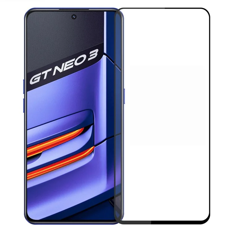 PINWUYO JK Tempered Glass Film Series-2 für Realme GT Neo3 Anti-explosion Full Glue HD Clarity Full Screen Protector