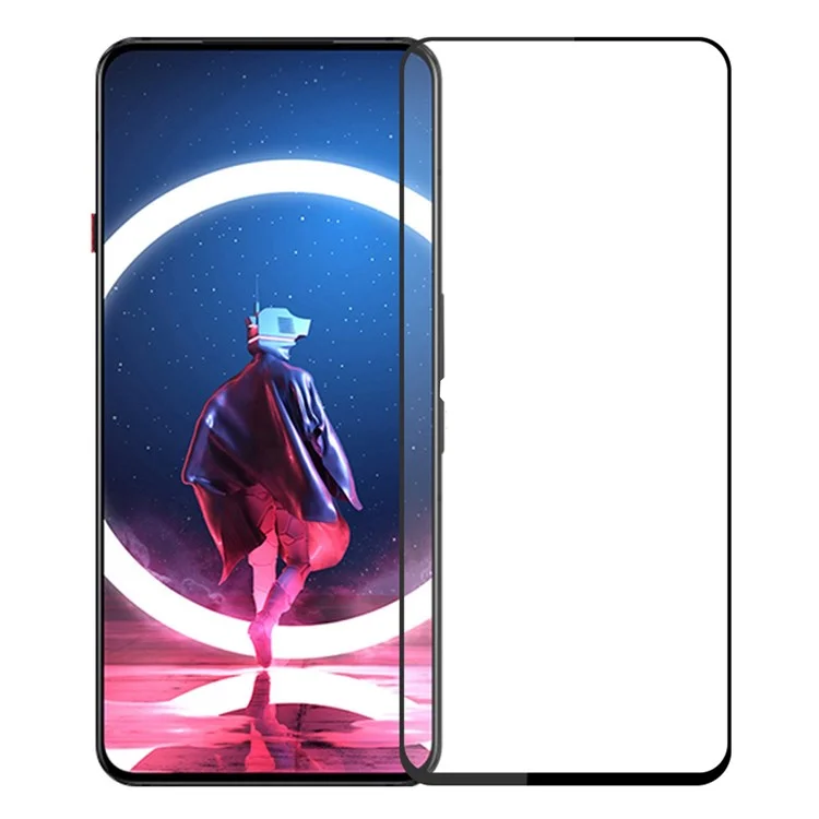 Pinwuyo JK Temperierte Glasfilm Serie-2 Für ZTE Nubia Red Magic 7 Pro Full Covering Explosionsfestes Temperaturfilm Vollkleber Bildschirmschutzschutz
