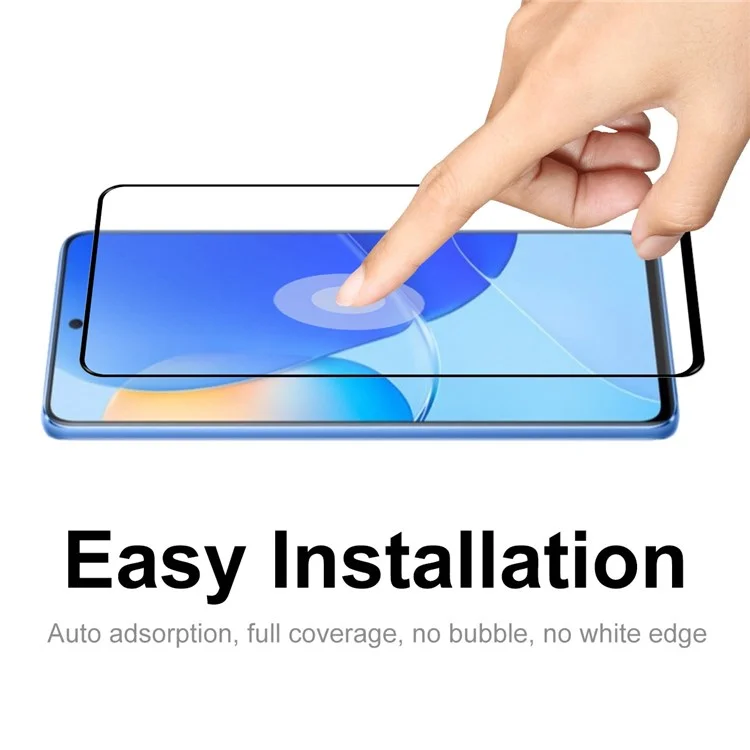 HAT PRINCE 2 упаковки/упаковку Полноэкранная защитная пленка для Huawei nova 9 SE, HD взрывозащищенная 0,26 мм 2,5D дуговой край 9H полнослойное закаленное стекло для экрана