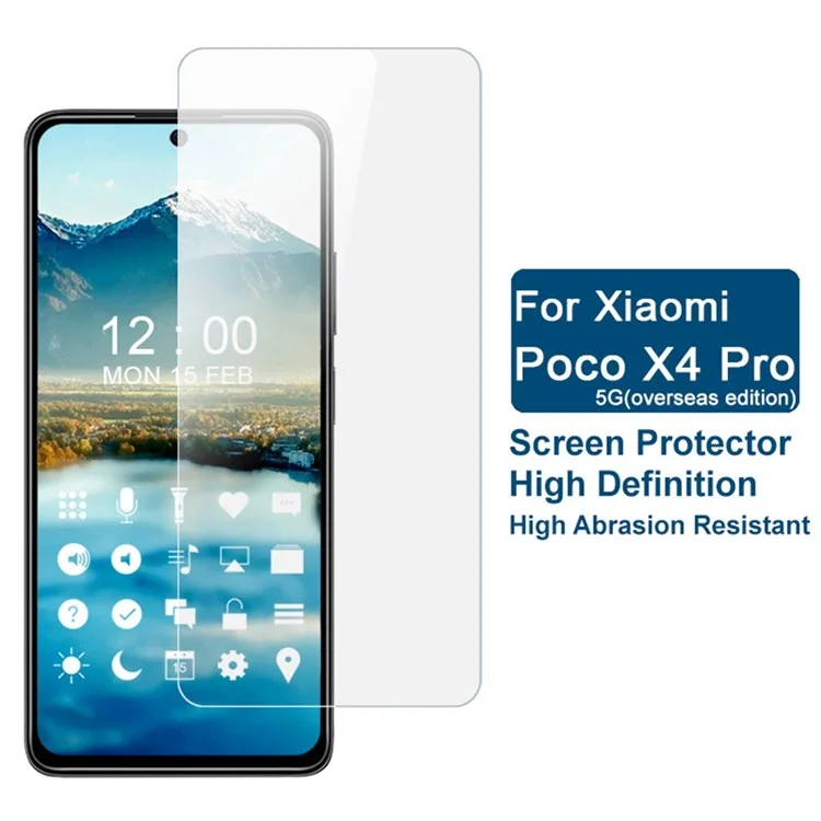 IMAK ARM Series para Xiaomi Poco M4 Pro 5G Protetor de Tela Flexível Antiexplosão TPU Ultra HD Film Guard (Não Cobertura Completa)