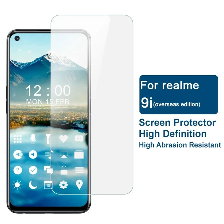 IMAK ARM Series pour Realme 9i / 9 Pro 5G / 9 5G / V25 / OnePlus Nord CE 2 Lite 5G Film souple en TPU (pas de couverture complète)