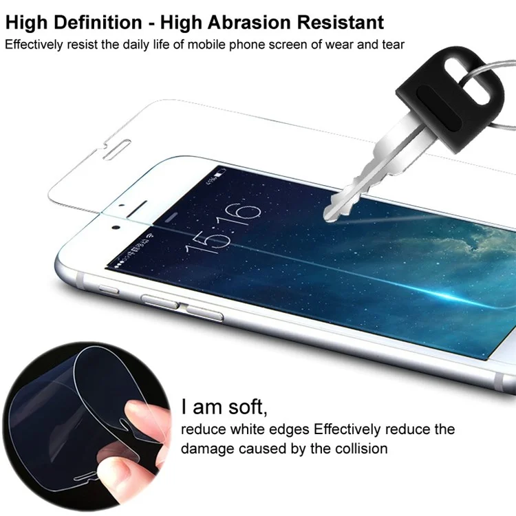 IMAK ARM Series pour Realme 9i / 9 Pro 5G / 9 5G / V25 / OnePlus Nord CE 2 Lite 5G Film souple en TPU (pas de couverture complète)