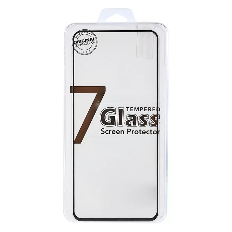 Para Xiaomi Black Shark 5 Cobertura completa Pegamento completo Película de vidrio templado antiarañazos Borde negro Impresión de seda Protector de pantalla ultra claro