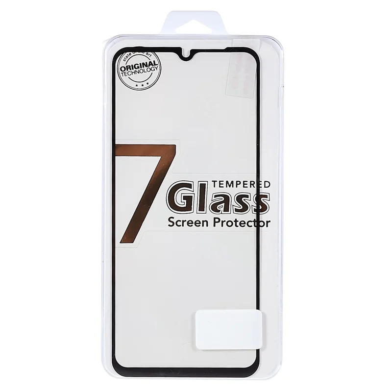 For Xiaomi Redmi 9A / 9C / 10A Full Coverage Full Glue Scratch Resistant Film Black Edge Silk Print Tempered Glass Screen Protector
