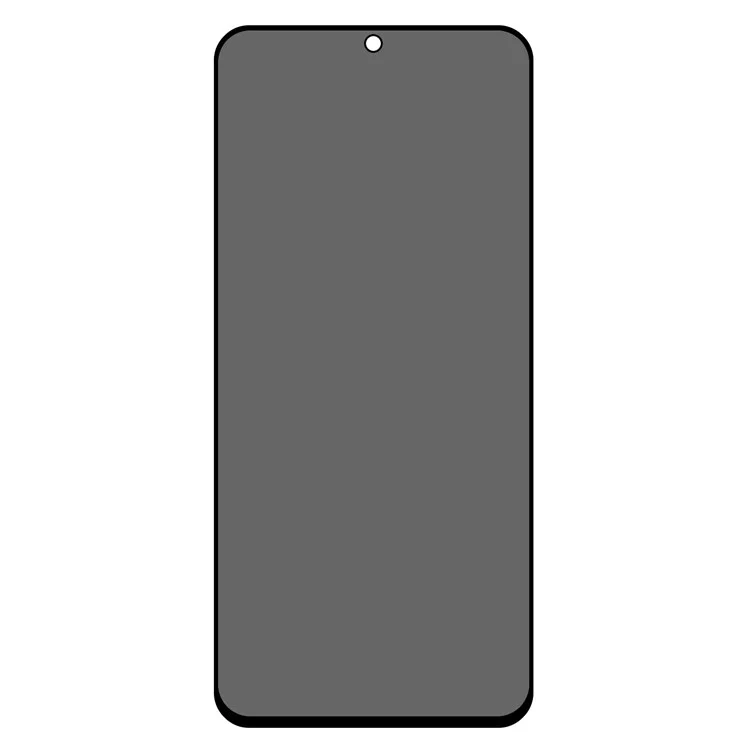 Für Xiaomi Redmi Note 11E 5G / Redmi 10 5G / Redmi 10 Prime+ 5G Datenschutzbildschirmschutz Anti-Peep Vollgröße Seidendruck Vollkleber Gehärtetes Glasfilm Schutz
