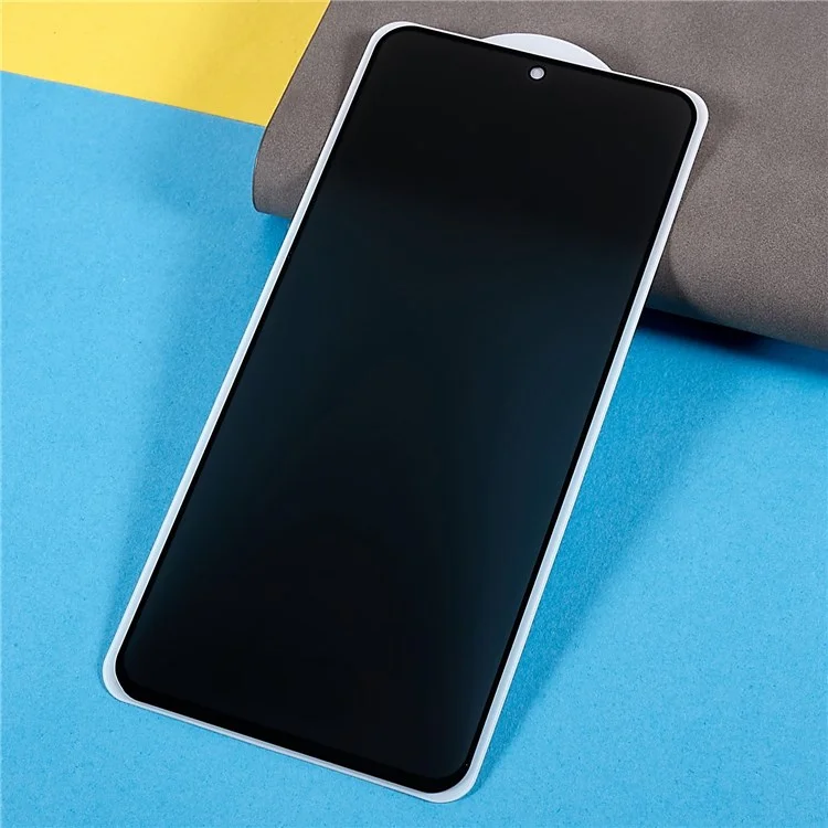 Für Xiaomi Redmi Note 11E 5G / Redmi 10 5G / Redmi 10 Prime+ 5G Datenschutzbildschirmschutz Anti-Peep Vollgröße Seidendruck Vollkleber Gehärtetes Glasfilm Schutz