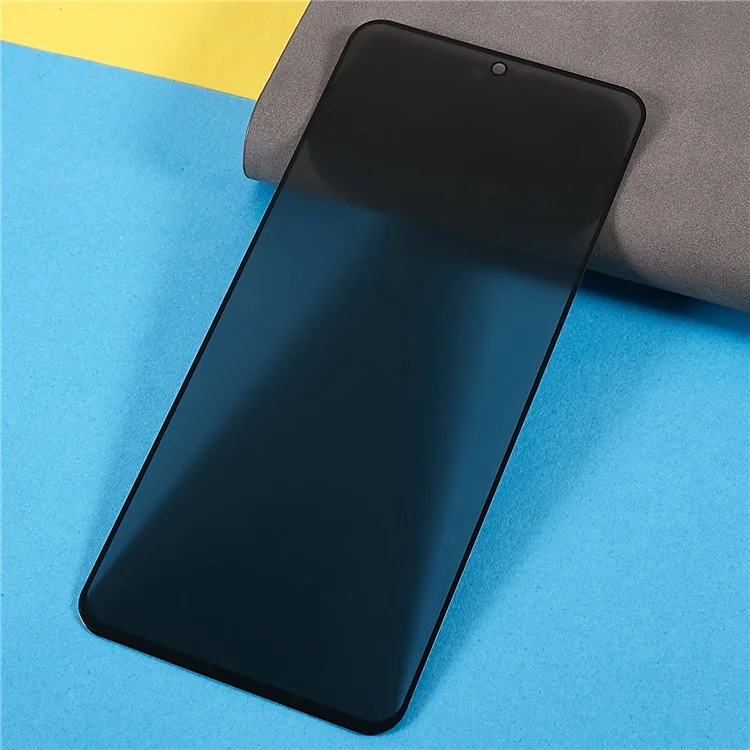 Für Xiaomi Redmi Note 11E 5G / Redmi 10 5G / Redmi 10 Prime+ 5G Datenschutzbildschirmschutz Anti-Peep Vollgröße Seidendruck Vollkleber Gehärtetes Glasfilm Schutz