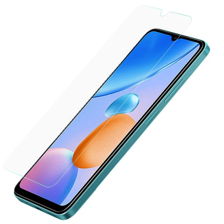 Protector de pantalla de vidrio templado transparente para Xiaomi Redmi Note 11E 5G / Redmi 10 5G / Redmi 10 Prime+ 5G, película antexplosión con borde de arco 2.5D de 9H y recubrimiento oleofóbico